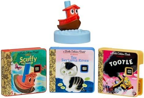 Little Tikes Little Golden Book Favorites Collection, Storytime, Books, Audio Play Character, Gift and Toy for Toddlers and Kids Girls Boys Ages 3+ Years