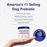 PetLab Co. Probiotics for Dogs, Support Gut Health, Diarrhea, Digestive Health & Seasonal Allergies - Pork Flavor - 30 Soft Chews - Packaging May Vary