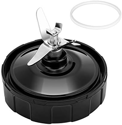 Blender Blade Replacement 6 Fins Pro Extractor Blade for Nutri Ninja Auto iQ BL480W-70 BL480D-30DOB BL450-70 BL451-70 BL454-70 BL455-70 BL481-70 BL482-70 Only Fit for 18 24 32 oz, No 16 oz