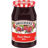 SMUCKER'S Red Plum Jam, 18 Ounces (Pack of 6)