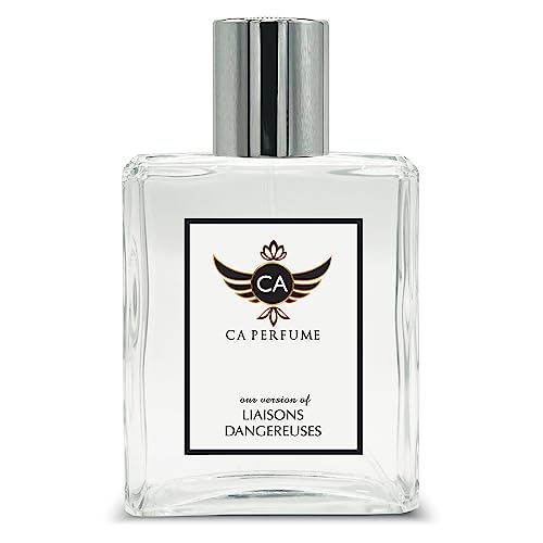 CA Perfume Impression of Liaisons Dangereuses For Women & Men Replica Fragrance Dupes Eau de Parfum Spray Bottle 3.4 Fl Oz/100ml-X1