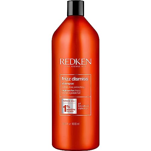 Redken Sulfate Free Frizz Dismiss Shampoo For Frizzy Hair - Smooths & Manages Frizz