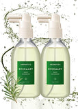 AROMATICA Rosemary Root Enhancer (2 Pack) 3.38oz / 100ml – Dry Scalp Treatment with Food-graded Rosemary Scalp Oil – Free from Sulfate, Silicone, and Paraben