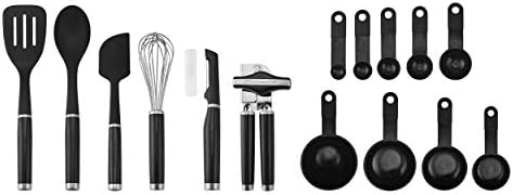 KitchenAid Classic Tool and Gadget Set, 15-Piece, Black