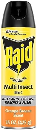 Raid Multi Insect Killer, Orange Breeze 15 Ounce (Pack of 1)