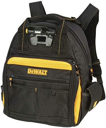 Dewalt 57 Pocket Lighted Tool Backpack