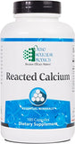 Ortho Molecular - Reacted Calcium - 180 Capsules