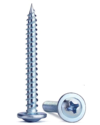 (150pcs) #8×1-1/2" Wood Screw Alloy Steel Standard Phillips Truss Head Fast Self Tapping by B1jounie YA