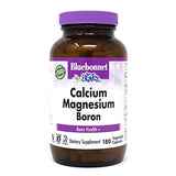 BlueBonnet Calcium Magnesium Plus Boron Vegetarian Capsules, Off-White, 180 Count