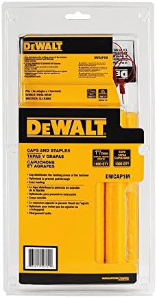 DEWALT DWCAP1MHardware Staples 18 Gauge 5/16 in. Crown Cap Staples