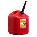 Midwest Can Company 5610 5 Gallon Gas Can Fuel Container Jugs w/Spout (2 Pack)