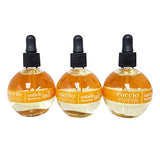 Cuccio Revitalize Cuticle Oil, Milk and Honey,Super-Penetrating - Nourish, Soothe & Moisturize 2.5 Ounce (3)