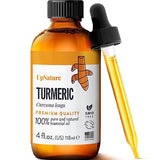 UpNature Turmeric Essential Oil - 100% Natural & Pure, Undiluted, Premium Quality Aromatherapy Oil -Turmeric Oil Boosts Natural Defenses, 4oz