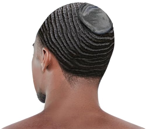 Crown Patch 360 Waver's Compression 4.5" Rapid Waver's Crown Compression Patches for Hair For Men (Pack of 6)