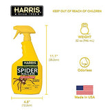 Harris Spider Killer, Liquid Spray with Odorless and Non-Staining Formula (32oz, 2-Pack)