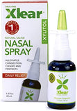 Xlear Nasal Spray, Natural Saline Nasal Spray with Xylitol, Nose Moisturizer for Kids and Adults, 1.5 fl oz (Pack of 2)