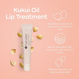 Hanalei - Cruelty-Free Lip Treatment for Chapped Lips - Extreme Dry Lip Moisturizer - Overnight Balm for Cracked Lips - Made with Kukui Oil, Shea Butter, Grapeseed Oil - Clear Formula -Full Size(15g)