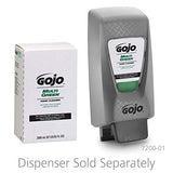 Gojo MULTI GREEN Hand Cleaner, Natural Citrus Solvent, 2000 mL, USDA Certified Biobased Product Hand Cleaner with Natural Pumice Refill PRO TDX Push Style Dispenser (Pack of 4) - 7265-04