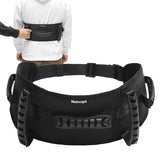 Nutscapt Gait Belt Transfer Belt for Senior with 5 Handles Gait Belts with Quick Release Buckle Transfer Belt for Elderly, Handicap, Physical Therapy (Black)