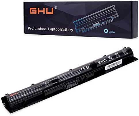 GHU New Battery 38 Wh 2600mAh K104 KI04 HSTNN-LB6S HSTNN-LB6T 800049-001 Compatible with HP Pavilion 14-ab 15-ab 17-g 14.8V 4 Cell 800009-421 800010-421 800049-421 800049001 800050-001 KIO4