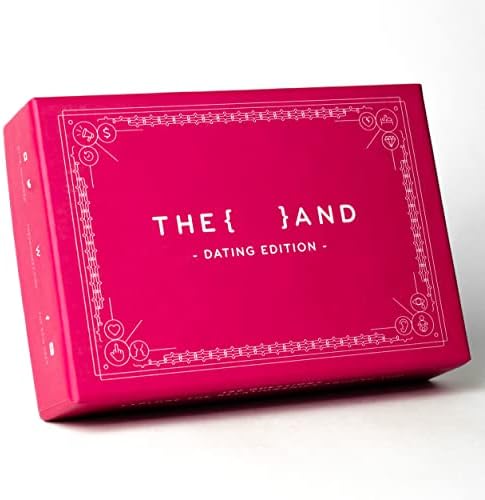 {THE AND} Dating Edition - 199 Thoughtful Conversation Cards for Dating Couples - Questions to Get to Know Your New Person & Create Connections - Fun Date Night Card Game for Adults by The Skin Deep