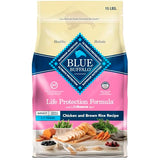 Blue Buffalo Life Protection Formula Adult Small Breed Dry Dog Food, Supports High Energy Needs, Made with Natural Ingredients, Chicken & Brown Rice Recipe, 15-lb. Bag