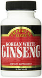 Imperial Elixir Korean White Ginseng, 500 Mg, 50 Count