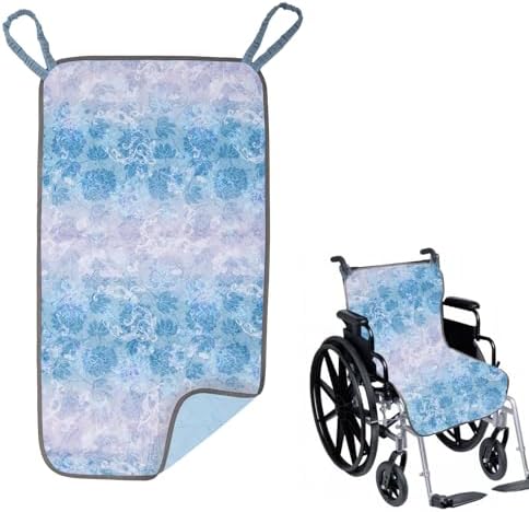 Waterproof Highly Absorbent Incontinence Wheelchair Pads for Elderly, Washable and Reusable wheelchair incontinence pads with Two Loop Handles 35" x 18" for Most Wheel Chair, Wheelchair Accessories