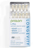 ProLon L-Pill Healthy Aging Daily Supplement, Anti Aging Support with Algal Oil Omega 3, DHA, & Green Tea Extract, 100% Vegan Supplement for Wellness, Energy, & Immune Support, 60 Capsules