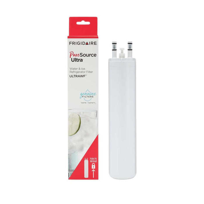 Bundle of Frigidaire ULTRAWF PureSource Ultra Water Filter + Frigidaire 5304508691 Ready Clean Stainless Steel Cleaner, 12 Ounces