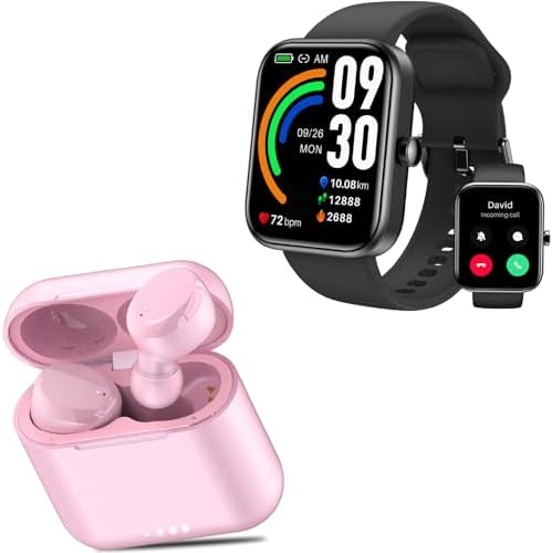 TOZO T6 True Wireless Earbuds Bluetooth 5.3 Headphones Touch Control with Wireless Charging Case