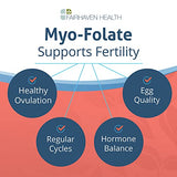 Fairhaven Health Myo-Folate Powder for Women - 1 Per Day, Female Fertility Supplement, Ovarian Health and Egg Quality - 2000 mg Myo-Inositol and 333 mcg Methylfolate – 30 Individual Packets