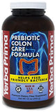 Yerba Prima Prebiotic Colon Care Formula Powder 12 oz - Natural Psyllium Fiber, FOS, Magnesium, Selenium - Non-GMO, Gluten Free, Vegan Daily Supplement for Men & Women