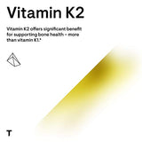 THORNE Vitamin K2 Liquid (1 mg per Drop) - Concentrated Vitamin K2 Supplement for Heart and Bone Support - 1 Fl Oz