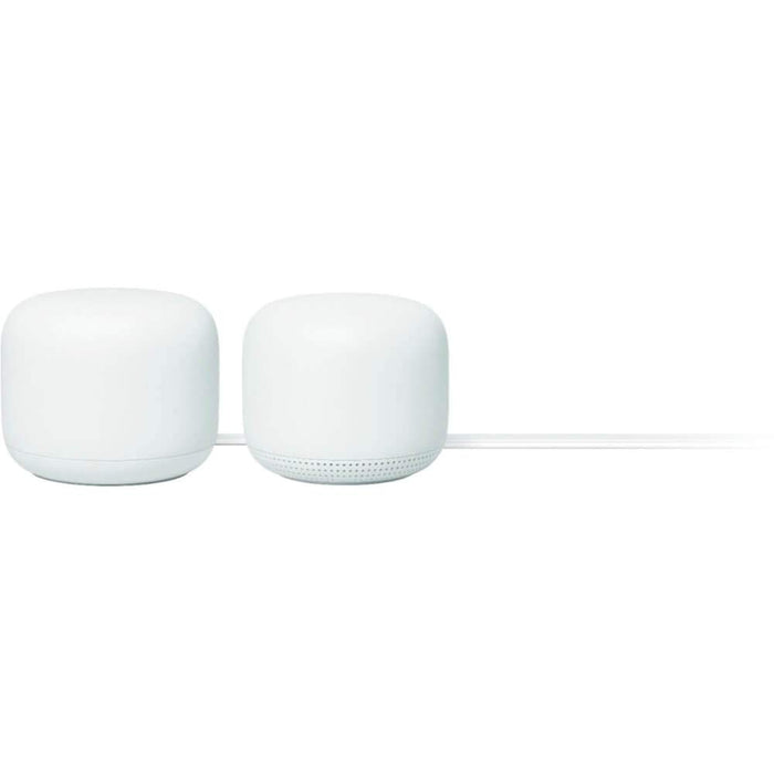 Google Nest Wifi - Home Wi-Fi System - Wi-Fi Extender - Mesh Router for Wireless Internet - 2 Pack