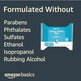 Amazon Basics Hydrating Makeup Remover Wipes, 150 wipes (Pack of 6)