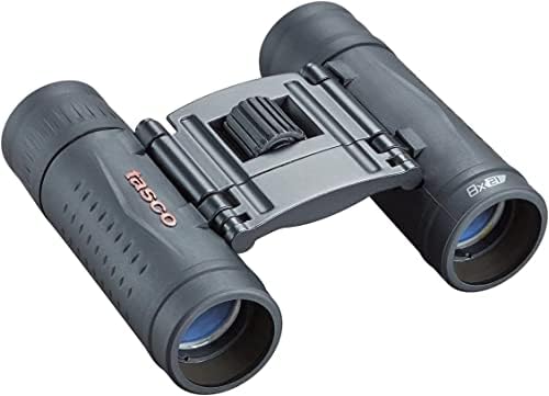 Tasco Essentials Roof Prism Roof MC Box Binoculars, 8 x 21mm