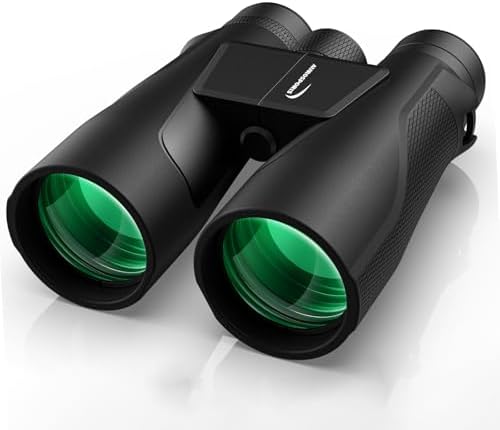 15x56 Binoculars for Adults High Powered - Aurosports HD Large View Binoculars with Clear Vision - Lightweight Easy Focus Binoculars for Bird Watching Hunting Hiking Cruise Travel Stargazing