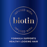 Hair Biology Biotin-Infused Purple Shampoo and Conditioner Set for Grey Hair, Anti-Brassiness, Moisturizing, Color-Safe, Silver & Glowing, Corrects Yellow Tones, 12.8 Fl Oz Each, 2 Pack