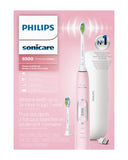 PHILIPS Sonicare ProtectiveClean 6500 Rechargeable Electric Power Toothbrush with Charging Travel Case and Extra Brush Head, Pink, HX6462/06