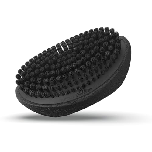 Olivia Garden Barber Wave Brush Collection – Vegan Boar & Combo Bristle Variations, Palm, Tunnel, Fade Brushes
