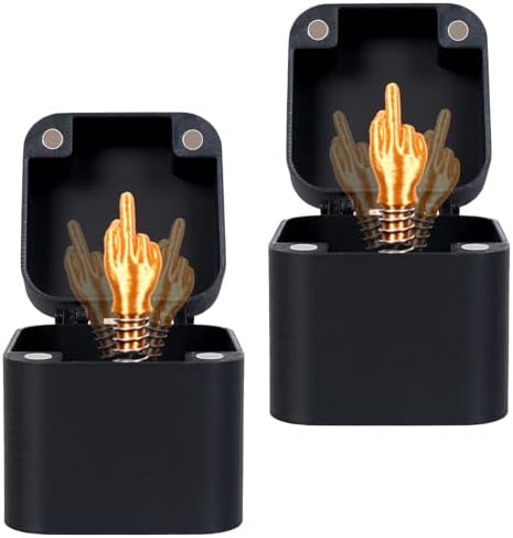 Middle Finger in A Box, Gag Gifts, White Elephont Gifts, Funny Joke Prank Gag Quirky Gifts for Guys Adults Men