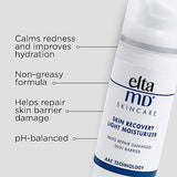 EltaMD Skin Recovery Light Face Moisturizer, Hydrating Face Moisturizer with Squalane and Coconut Fruit Extract, Helps Calm Skin Redness, 1.7 oz Pump