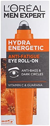 L'Oreal Men Expert Hydra Energetic Eye Roll-On, Multicolor, 10 ml