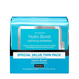 Neutrogena Hydro Boost Cleansing Facial Wipes Hyaluronic Acid 150 Counts Total