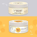 Burt's Bees Mama Bee Belly Butter, Fragrance Free Lotion, 6.5 Ounce Tub