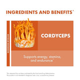 Host Defense Cordyceps Extract - Immune & Energy Support Supplement - Kidney Health Supplement with Cordyceps - Fitness Support Supplement to Aid Oxygen Uptake - 1 fl oz (30 Servings)*