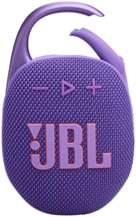 JBL JBLCLIP5PURAM-Z Clip 5 Portable Bluetooth Speaker, Purple - Certified Refurbished