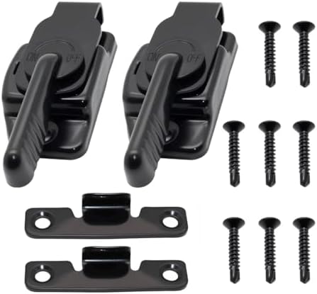 Replacement Smoker Door Latch Kit for Pit Boss 1077, Pro Series II 4, PBV4PS2, 10739 - Fits Cuisinart and Masterbuilt Electric Smokers