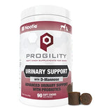 Nootie PROGILITY Daily Urinary Support Chews for Dogs - with D-Mannose-Immune Boosting and Anti-Inflammatory - For All Dog Sizes - 90 ct